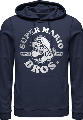 Super Mario Bros. Distressed Since 1985 Nintendo Hoodie