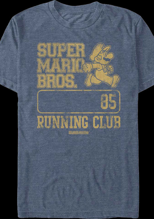 Super Mario Bros. Running Club Nintendo T-Shirt - main product image
