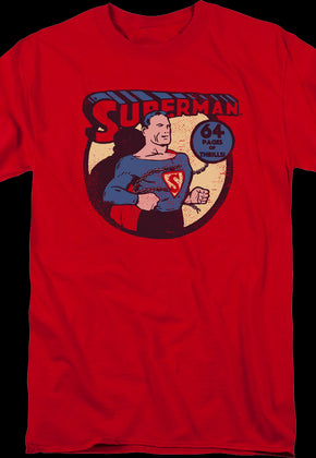 Superman 64 Pages Of Thrills DC Comics T-Shirt