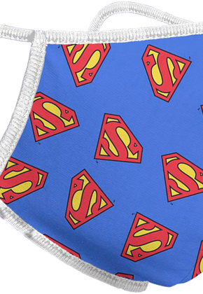 Superman Logo DC Comics Face Mask