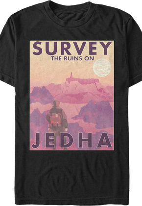 Survey The Ruins On Jedha Star Wars T-Shirt