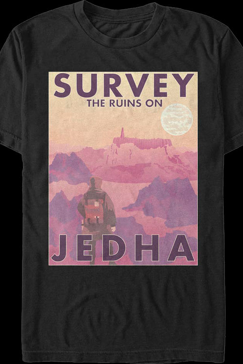 Survey The Ruins On Jedha Star Wars T-Shirtmain product image