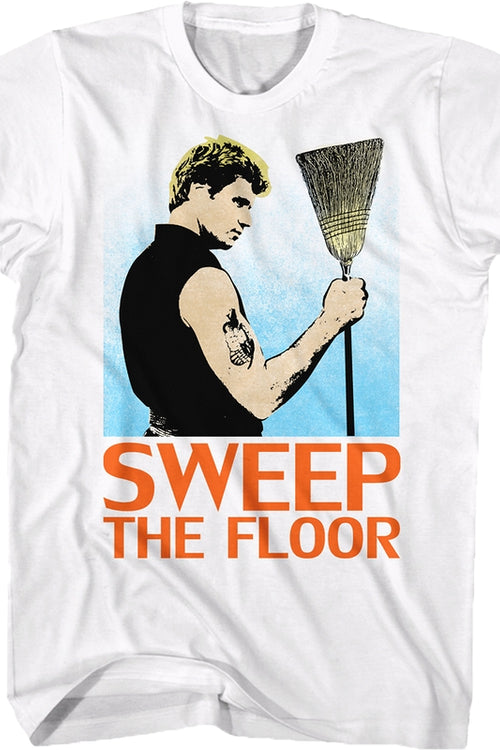 Sweep The Floor Karate Kid T-Shirtmain product image