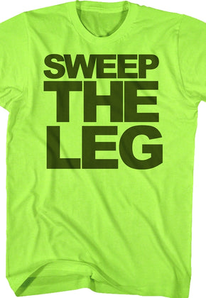 Neon Sweep The Leg Karate Kid T-Shirt