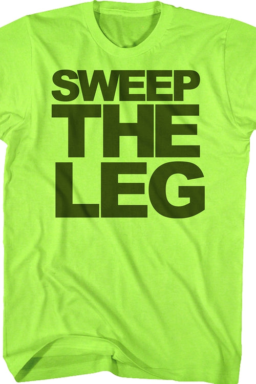 Neon Sweep The Leg Karate Kid T-Shirtmain product image