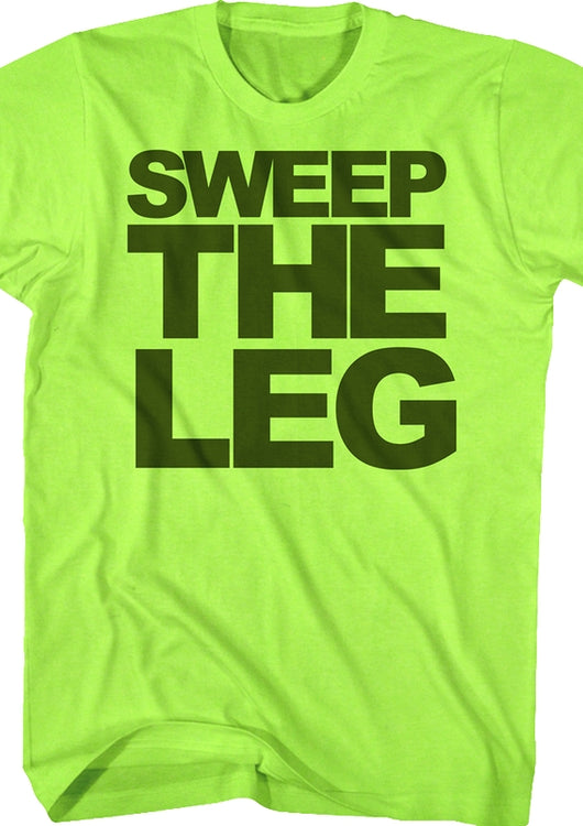 Neon Sweep The Leg Karate Kid T-Shirt - main product image