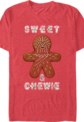 Sweet & Chewie Gingerbread Man Star Wars T-Shirt