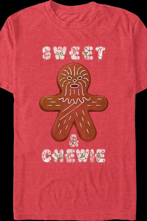 Sweet & Chewie Gingerbread Man Star Wars T-Shirtmain product image