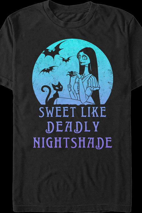 Sweet Like Deadly Nightshade Nightmare Before Christmas T-Shirtmain product image