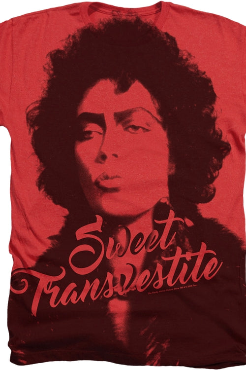 Sweet Transvestite Rocky Horror Picture Show T-Shirtmain product image