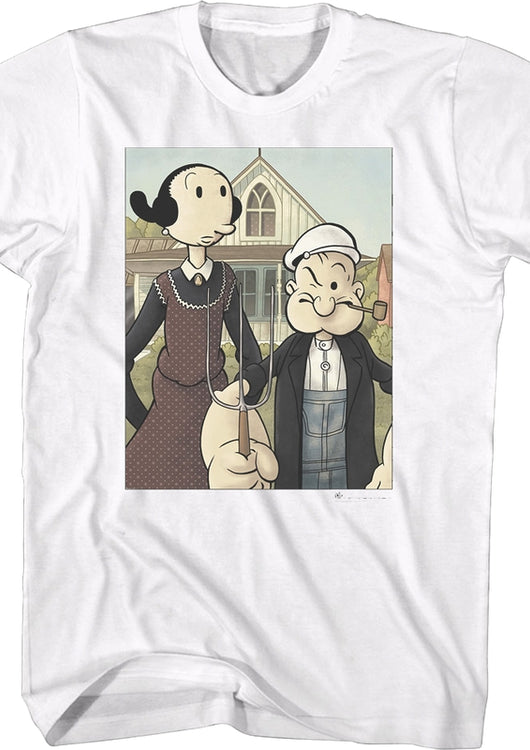 Sweethaven Gothic Popeye T-Shirt - main product image