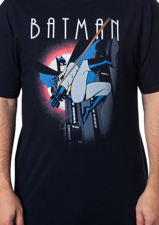 Swinging Batman The Animated Series T-Shirt - main product image