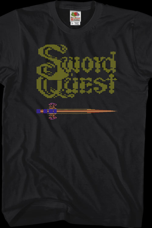 Swordquest Start Screen Atari T-Shirtmain product image