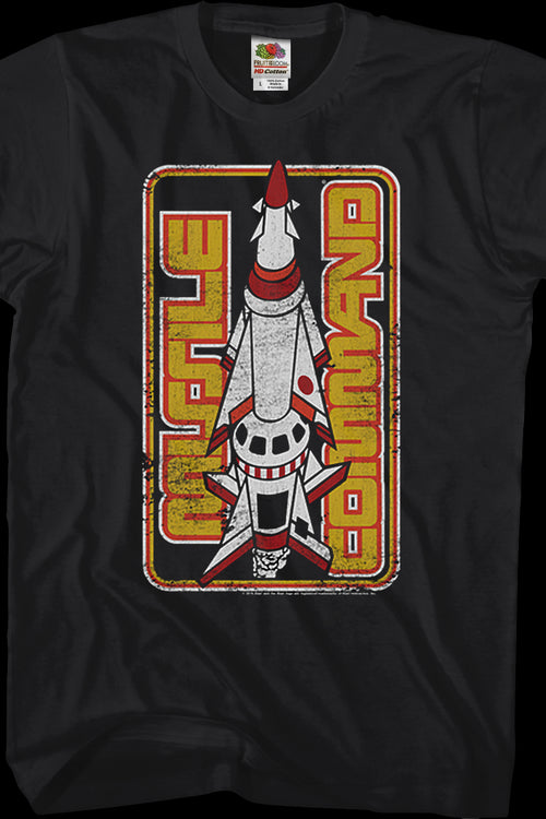 Take Off Missile Command T-Shirtmain product image