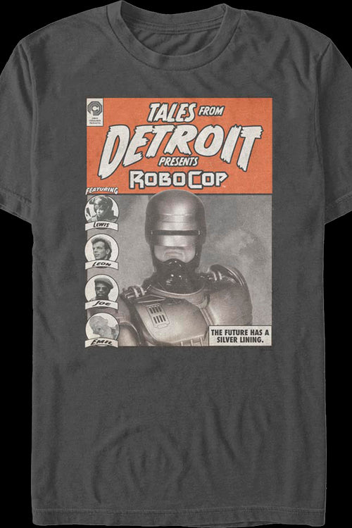 Tales From Detroit Comic Book Robocop T-Shirtmain product image
