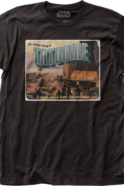 Tatooine Postcard Star Wars T-Shirtmain product image