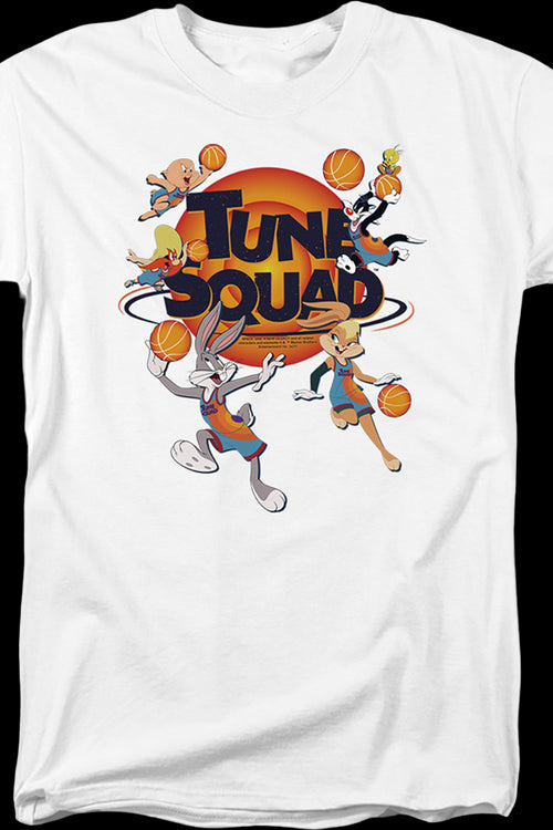 Tune Squad Team Photo Space Jam T Shirt