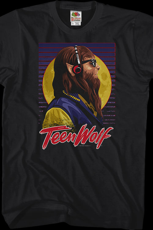 Teen Wolf Headphones T-Shirtmain product image