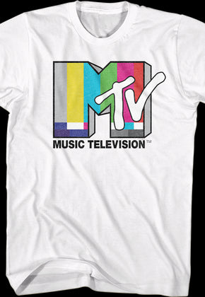 Test Pattern Logo MTV Shirt