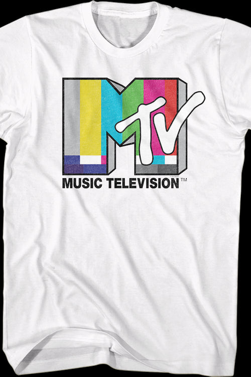 Test Pattern Logo MTV Shirtmain product image