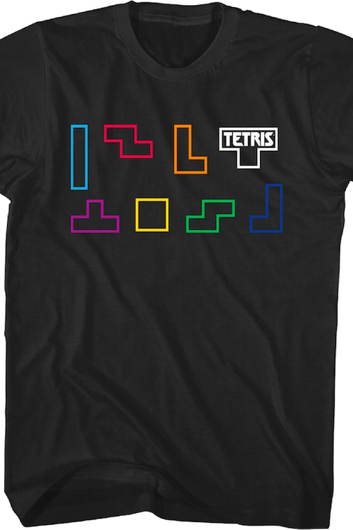 Tetrominoes Tetris Shirtmain product image