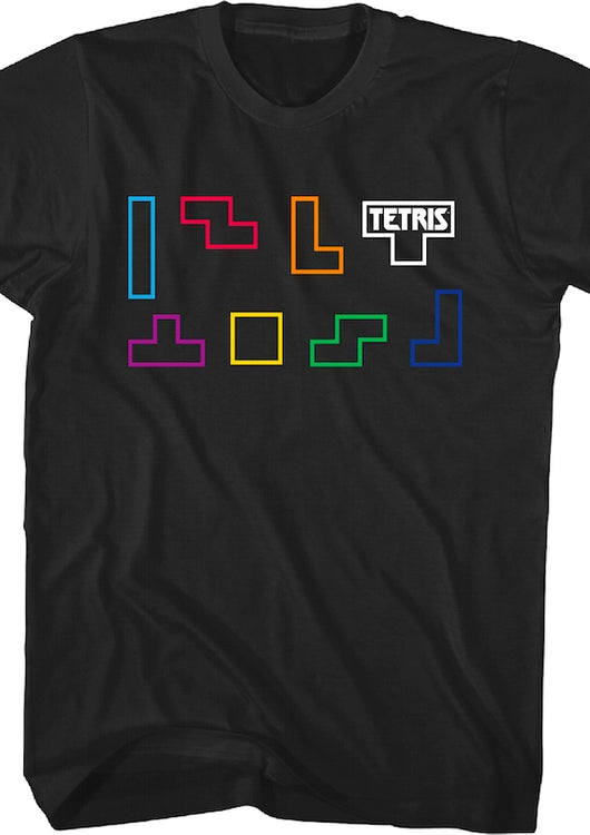 Tetrominoes Tetris Shirt - main product image