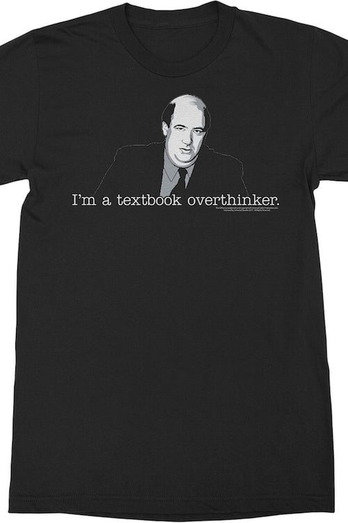 Textbook Overthinker The Office T-Shirtmain product image