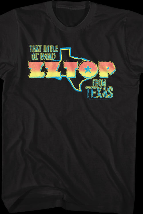 That Little Ol' Band From Texas ZZ Top T-Shirtmain product image