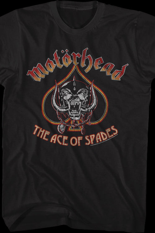 The Ace Of Spades Motorhead T-Shirtmain product image