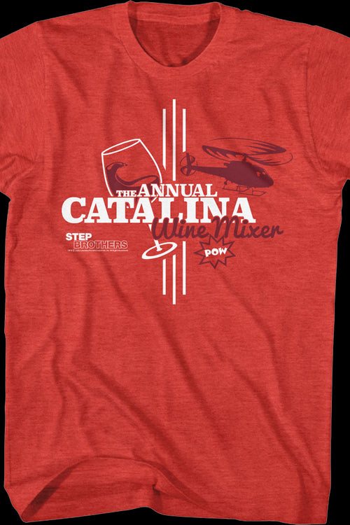 The Annual Catalina Wine Mixer Step Brothers T-Shirtmain product image