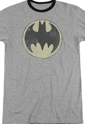 The Bat Signal Batman DC Comics Ringer Shirt
