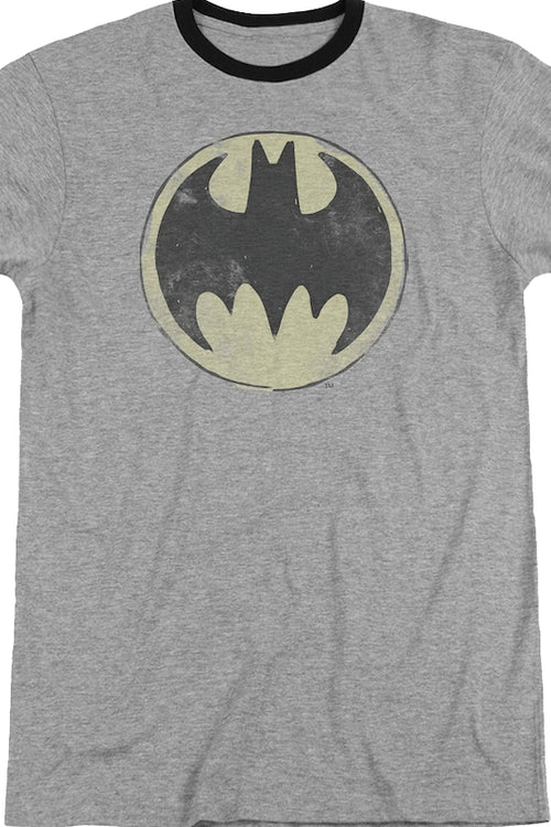The Bat Signal Batman DC Comics Ringer Shirtmain product image