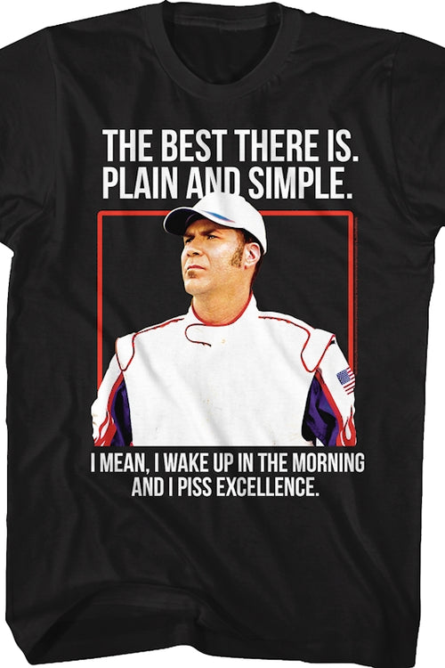 Black The Best There Is Talladega Nights T-Shirtmain product image