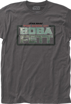 The Book Of Boba Fett Title Star Wars T-Shirt