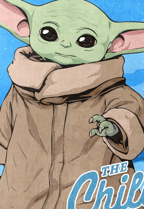 The Child 60 x 80 Mandalorian Star Wars Throw Blanket
