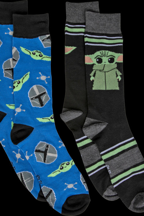 The Child Alone and The Child With Mandalorian 2-Pack Star Wars Socksmain product image