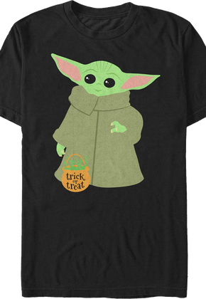 The Child Trick Or Treating The Mandalorian Star Wars T-Shirt