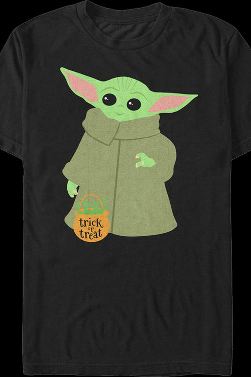 The Child Trick Or Treating The Mandalorian Star Wars T-Shirtmain product image