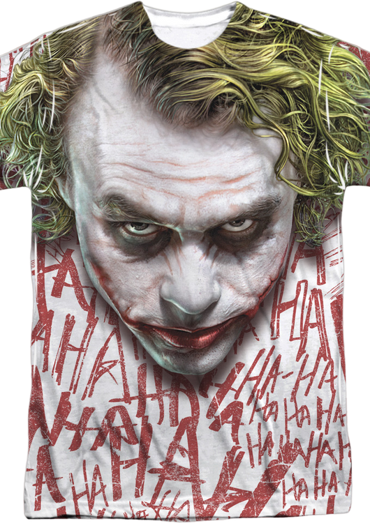 The Dark Knight The Joker's Face DC Comics T-Shirt - main product image