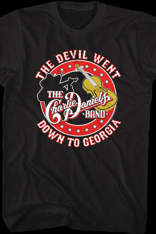 The Devil Went Down To Georgia Charlie Daniels T-Shirtmain product image