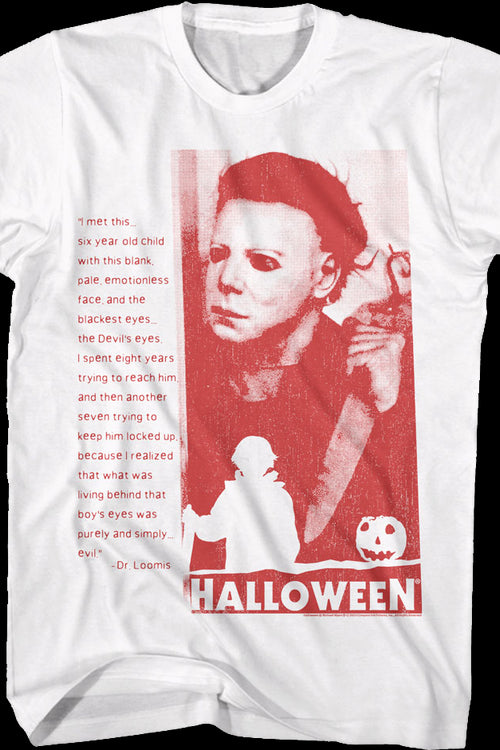 The Devil's Eyes Halloween T-Shirtmain product image