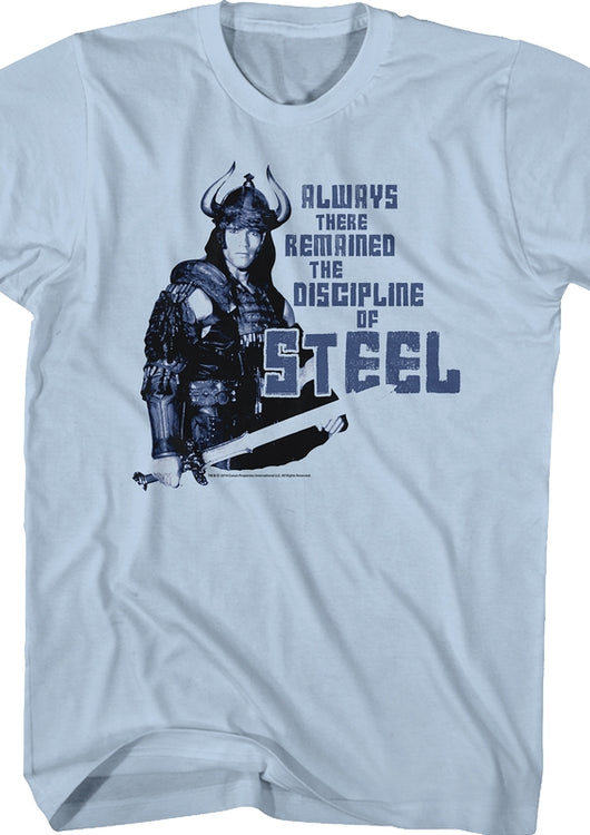 The Discipline Of Steel Conan T-Shirt - main product image