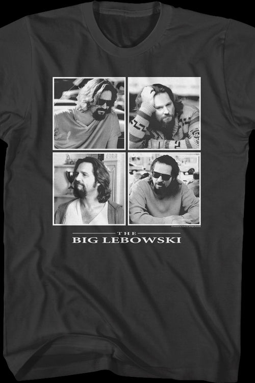The Dude Collage Big Lebowski T-Shirtmain product image