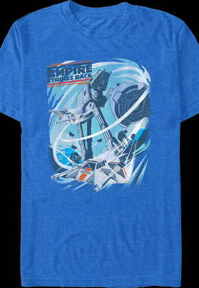 The Empire Strikes Back Battle Of Hoth Star Wars T-Shirt