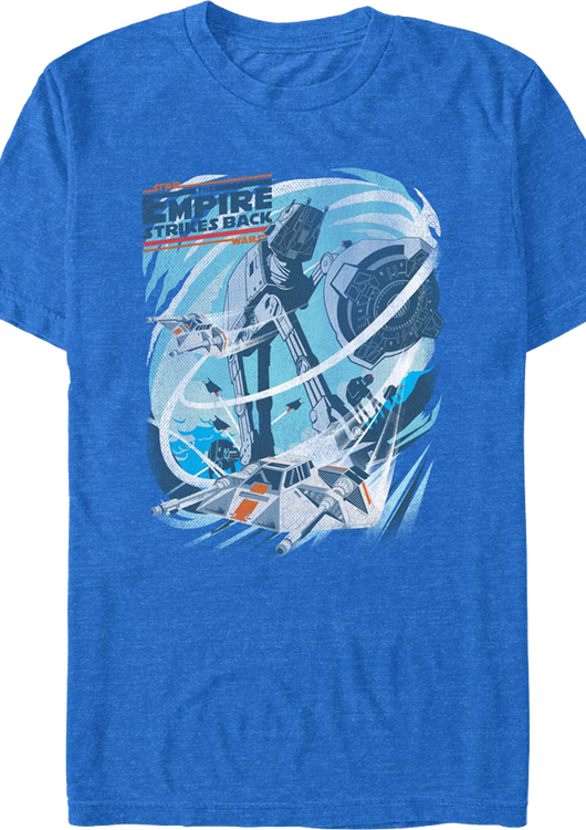 The Empire Strikes Back Battle Of Hoth Star Wars T-Shirt - main product image