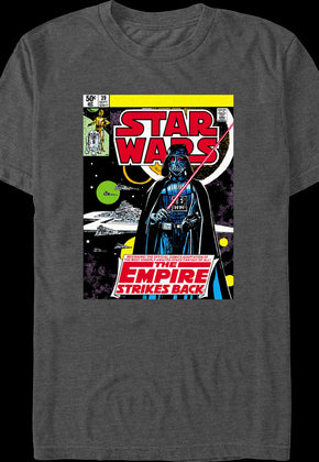 The Empire Strikes Back Comic Book Cover Star Wars T-Shirt
