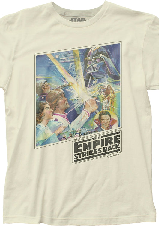 The Empire Strikes Back Watercolor Poster Star Wars T-Shirt - main product image