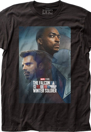 The Falcon And The Winter Soldier Collage Marvel Comics T-Shirt