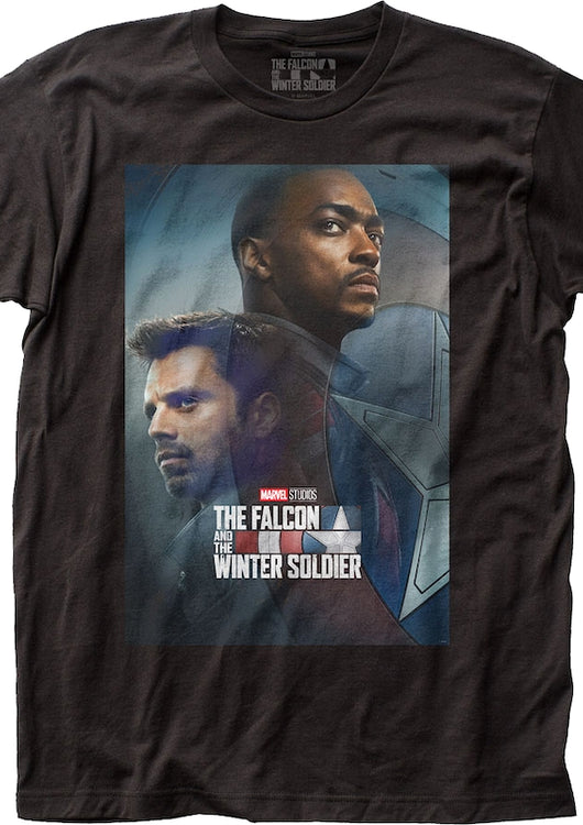 The Falcon And The Winter Soldier Collage Marvel Comics T-Shirt - main product image