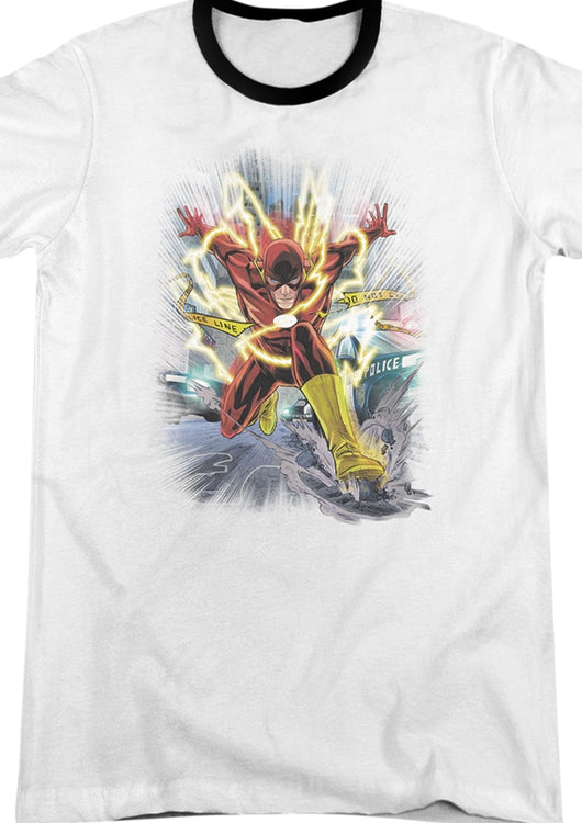 The Flash DC Comics Ringer Shirt - main product image
